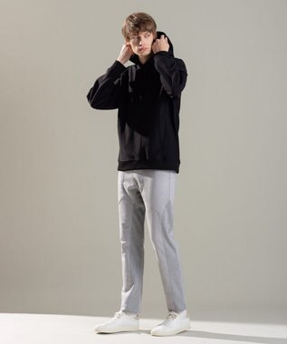 JOSEPH HOMME メッシュボンディング　パーカー ブラック系