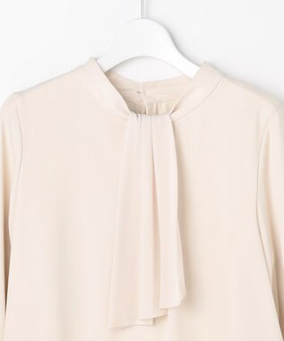 ANY SIS L 【4WAY・裏起毛】エニポカ ボウタイ ブラウス アイボリー