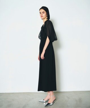 GRACE CONTINENTAL チュールボレロ ブラック