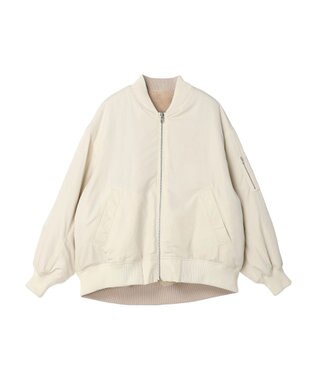 earth music&ecology リバーシブルＭＡー１ Ivory