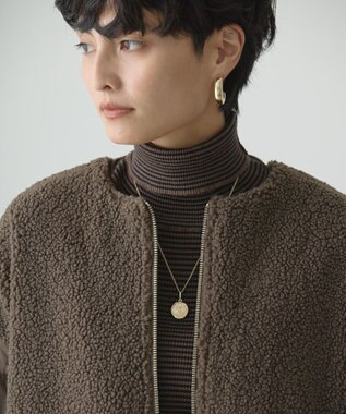 AMERICAN HOLIC 軽ポカ２ＷＡＹリバーシブルキルトアウター Mocha