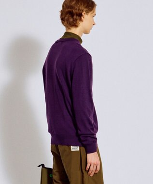 PW CIRCULUS 【MEN】Spark cat クルーネックニット ゴルフ パープル系