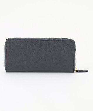 J.PRESS MEN 【MORPHO×J.PRESS】エンブレムボタン 長財布(ラウンドファスナー) ネイビー系