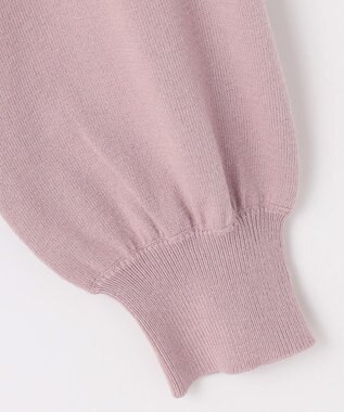 ANY SIS 【洗える】ボウタイ ニット ローズグレー