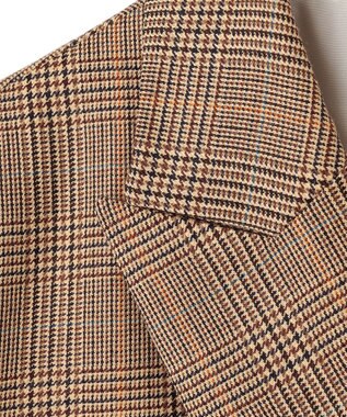 BEIGE， WAGRAM / チェック柄ジャケット Camel