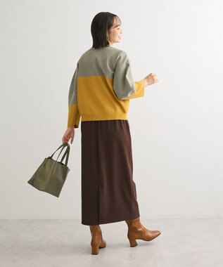 Green Parks ・ｆｕｒｒｙ　ｒａｔｅ　かる～いニットプルオーハ Gray