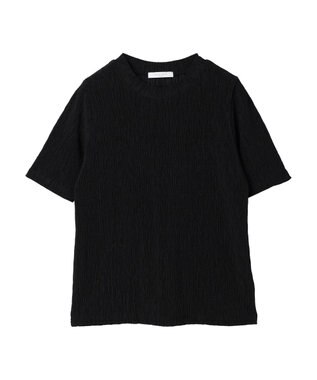 Green Parks BEST PRICE  ５分袖プリーツ加工プルオーバー Black