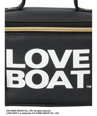Green Parks ■別注　ＬＯＶＥ　ＢＯＡＴ　バニティポーチ Black