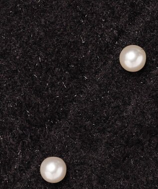 Feroux キラキラシャギー ニット カーディガン グレー系