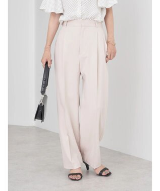 earth music&ecology リラックスストレートパンツ