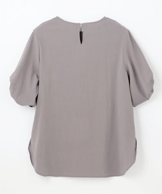 ANY 【洗濯機可能/接触冷感/UVケア】清涼リラックスブラウス グレー