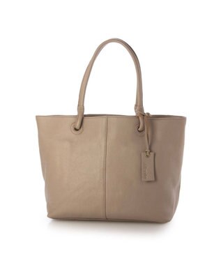 UNBILLION アトランタ ATLANTA / 牛革ハトメあおりトートL グレージュ