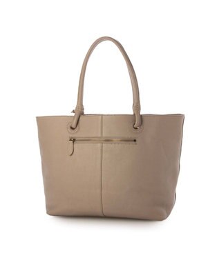 UNBILLION アトランタ ATLANTA / 牛革ハトメあおりトートL グレージュ