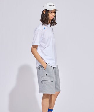 PW CIRCULUS 【MEN】DOVE グラフィックモックT ゴルフ ホワイト系