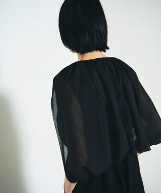 GRACE CONTINENTAL チュールボレロ ブラック