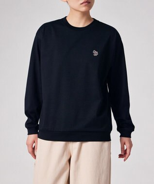 Paul Smith ゼブラ ワンポイント 長袖Tシャツ ネイビー