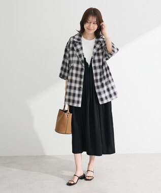 Green Parks ・ＳＵＧＡＲ　ＳＰＯＯＮ　ギャザーノースリーブワンヒ Off White