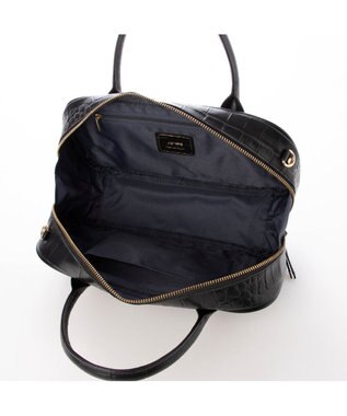 UNBILLION ペルケ perche / 牛革ランドスケープ2wayショルダーバッグM ブラック