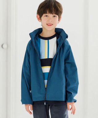 J.PRESS KIDS 【140-170cm】ポリエステルウェザークロス ブルゾン ダルブルー系