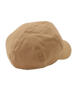 MOONBAT ポール & ジョー (PAUL & JOE ACCESSOIRES) ロゴプレート 無地 キャスケット キャメル