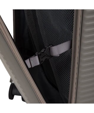 ACE BAGS & LUGGAGE ace. サルートン フロントオープンスーツケース 機内持ち込み Sサイズ 34～40L 05361 グレージュ