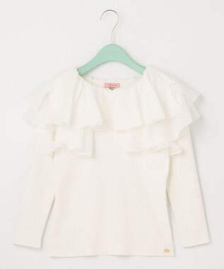 TOCCA 【洗える！】VOYAGE FRILL トップス アイボリー系