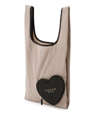 TOCCA 【八木アリサさん着用】【WEB＆一部店舗限定・A4サイズ対応】AVEC CUORE ECOBAG エコバッグ ブラウン系