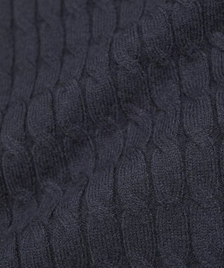 AMERICAN HOLIC ミニケーブルショート丈プルオーバー Navy