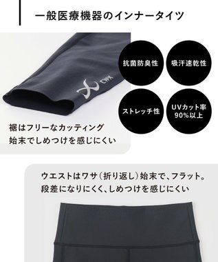 CW-X 【WOMEN】 CW-X 【一般医療機器】 リカバリーウェア 【＆RECOVERY】 インナータイツ 疲労回復 コリ緩和 血行促進 運動前後 日常生活 ロング 足首丈 レディース RZY309 /ワコール ブラック