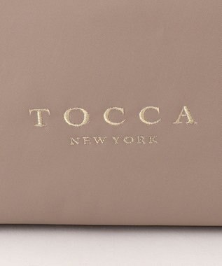 TOCCA DUAL RIBBON NYLON TOTE L トートバッグ L ベージュ系