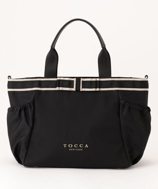 DUAL RIBBON NYLON TOTE L トートバッグ L / TOCCA | ファッション通販