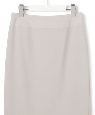 ICB レーヨンライクトロ タイトスカート ライトグレー