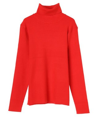 AMERICAN HOLIC バイパチリブタートルニットプルオーバー Red
