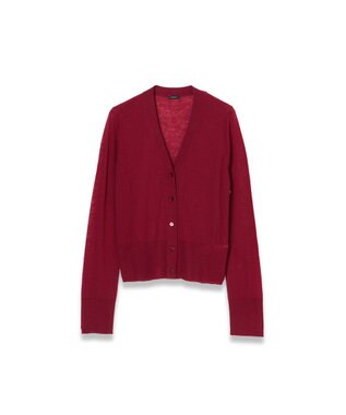 JOSEPH 【洗える】キャッシュエアー　ニットカーディガン Ruby