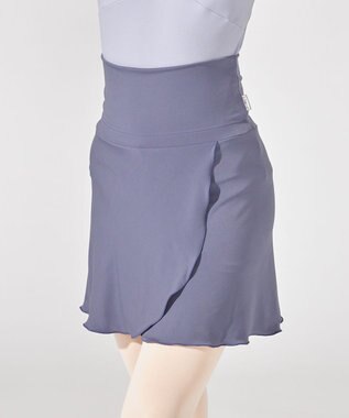 Chacott ショーツスパッツ付スカート アイアンブルー