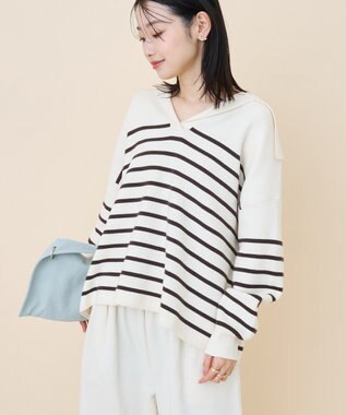 AMERICAN HOLIC セーラーカラーニットプルオーバー