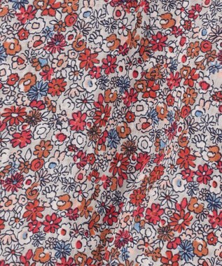 組曲 【先行予約】フラワーガーデンプリント ワンピース ベージュピンク系5