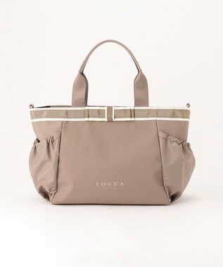 DUAL RIBBON NYLON TOTE L トートバッグ L / TOCCA | ファッション通販