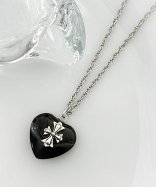 WEGO Lクロスハートネックレス 柄3