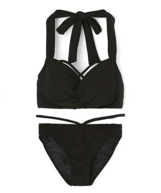 San-ai Resort（三愛水着楽園） 【San-ai Resort×PEACH　JOHNコラボ】【ナイスバディ水着】ワイヤービキニ　9M・11L　【San-ai Resort（サンアイリゾート）】 ブラック