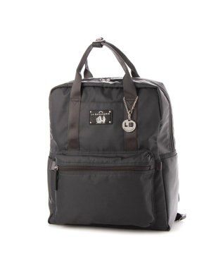 LA BAGAGERIE 10ポケット持ち手付きリュック Lサイズ ダークグレー