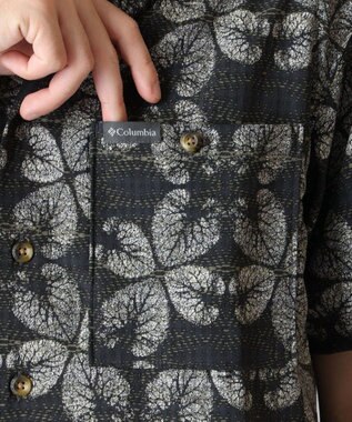 Columbia Columbia/ ユーティライザープリントキャンプシャツ /コロンビア Shark Floreidoscope