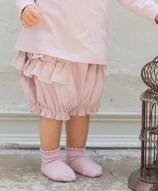 組曲 KIDS 【11-15㎝】ベビー ソックス ピンク系