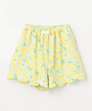 ANY KIDS 水陸両用 総柄 ショートパンツ レモン柄