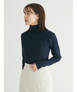 Green Parks もちやわ　タートルプルオーバー Navy