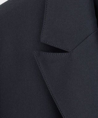 J.PRESS LADIES S 【洗える】50/2 T/Rウォッシャブルギャバ ジャケット ネイビー系