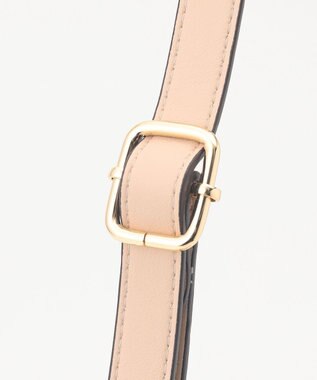 LA BAGAGERIE 【maison vert】 【軽量2WAY】ワイドリボンフラップバッグ ベージュ