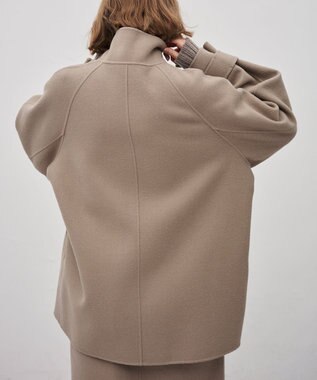 uncrave メルトンリバー ミドルダッフルコート トープ