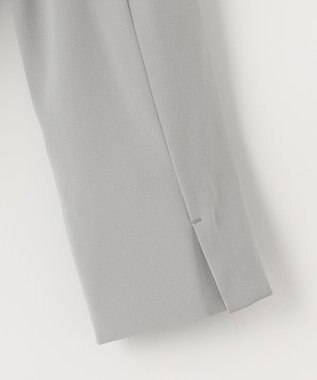 自由区 【XSサイズ～/洗える】ダブルフェイススーティング ノーカラージャケット セージ