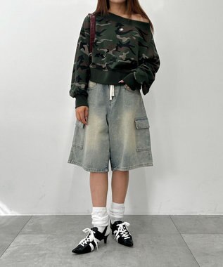 WEGO スニーカーミュール ブラック